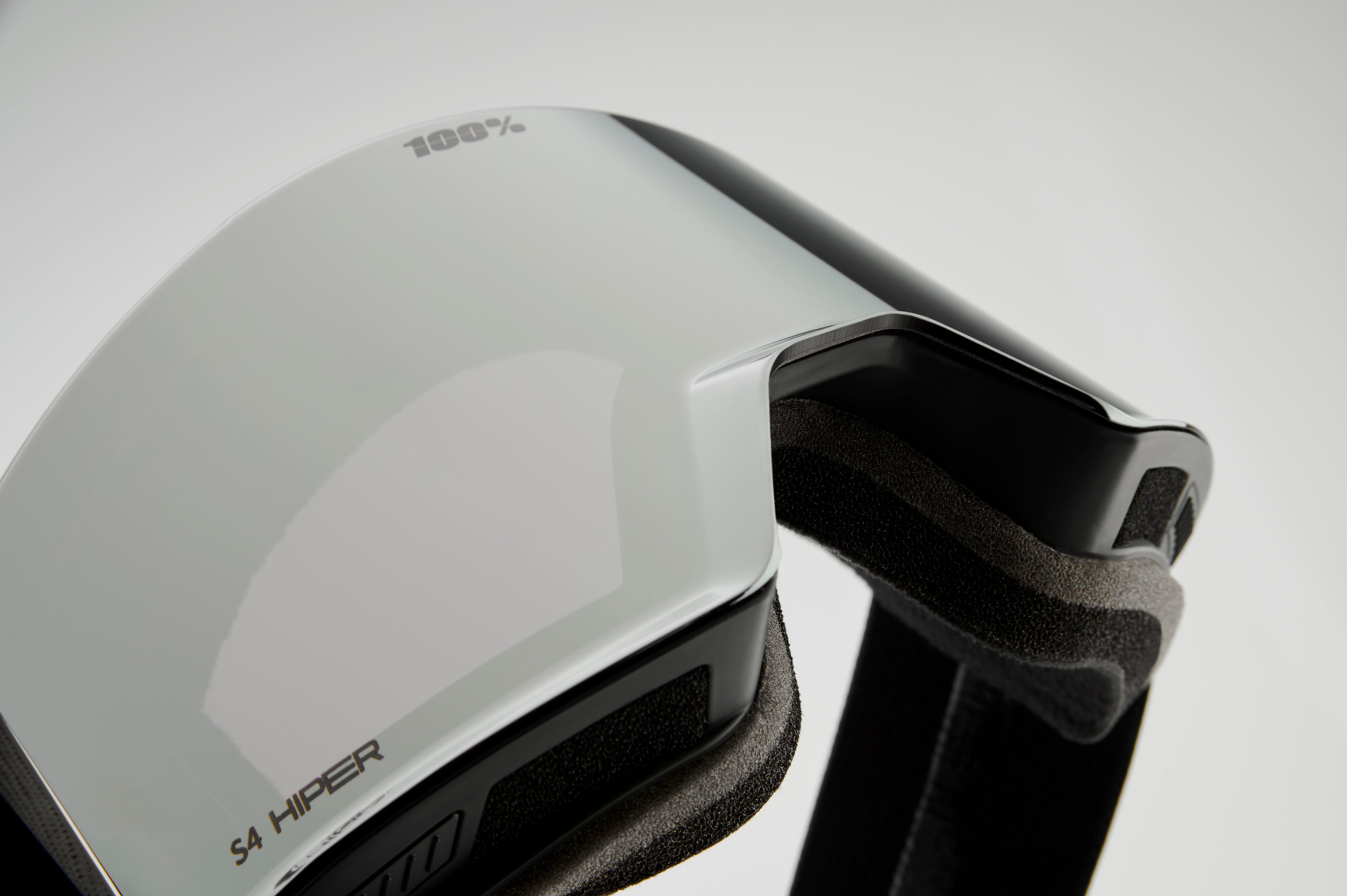 NORG HiPER Goggle Black/Silver - Mirror Silver + Extra Lens
