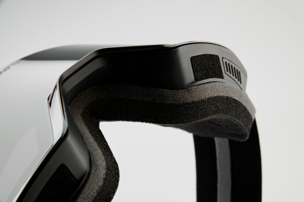 NORG HiPER Goggle Black/Silver - Mirror Silver + Extra Lens 