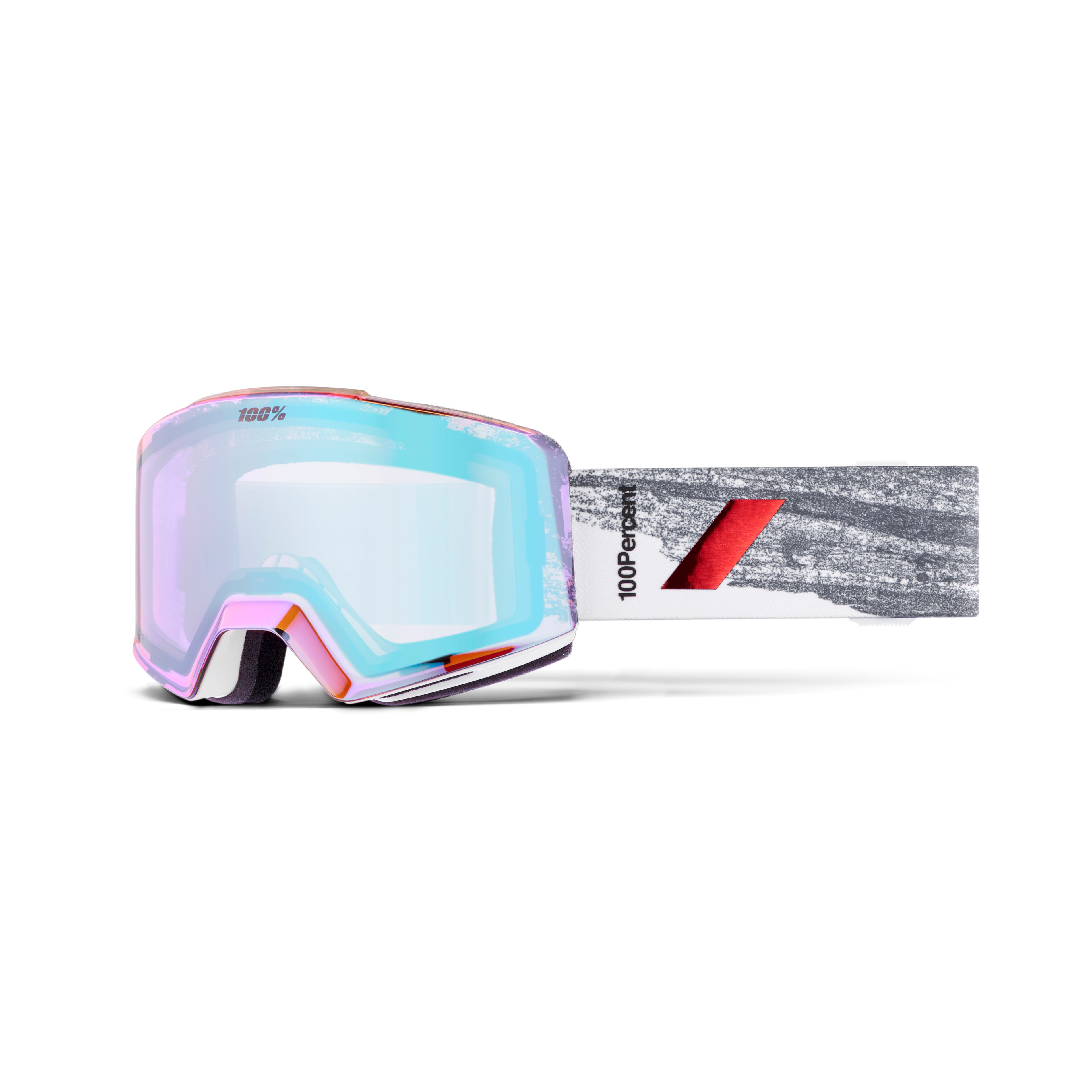 NORG HiPER Goggle Badlands - Mirror Red + Extra Lens