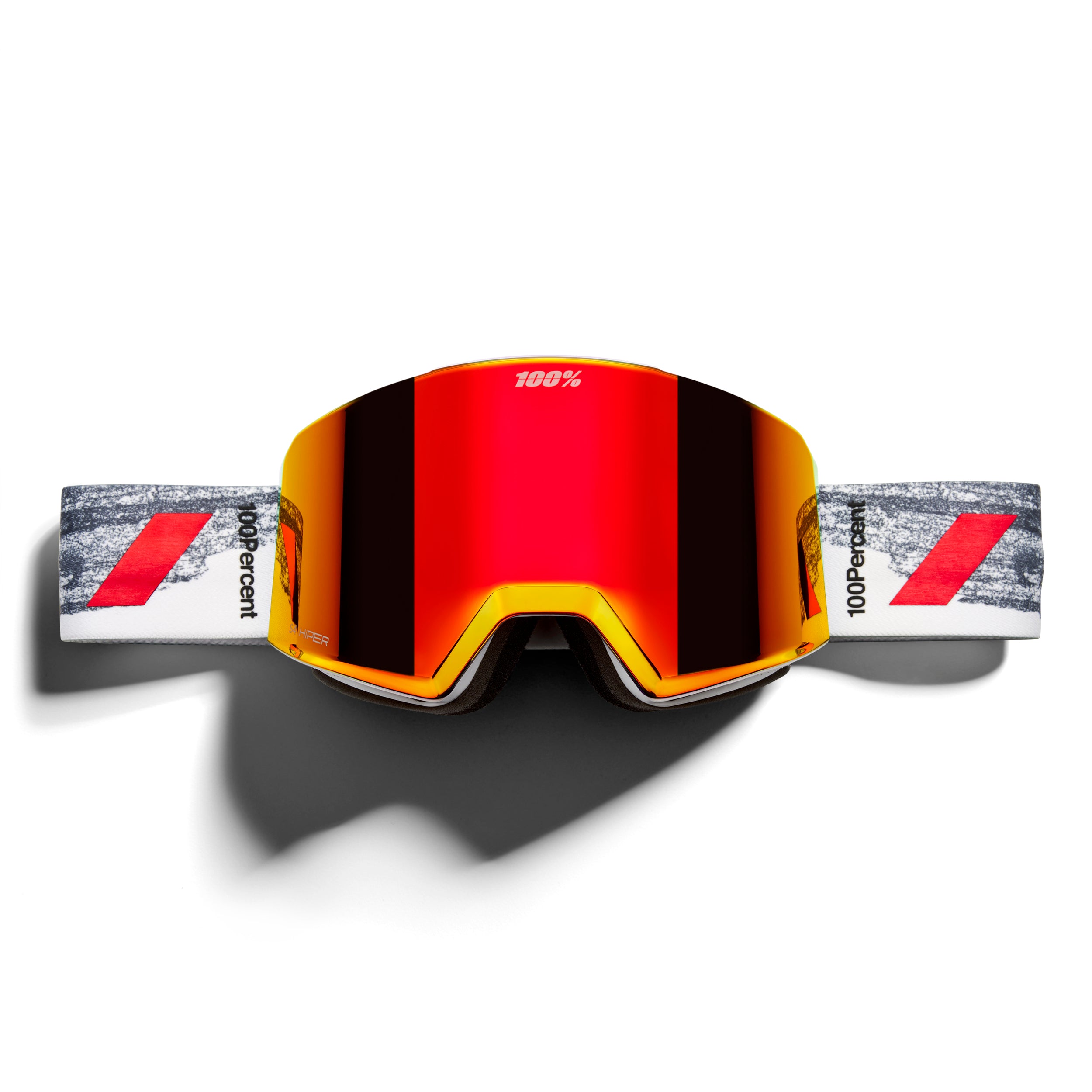 NORG HiPER Goggle Badlands - Mirror Red + Extra Lens