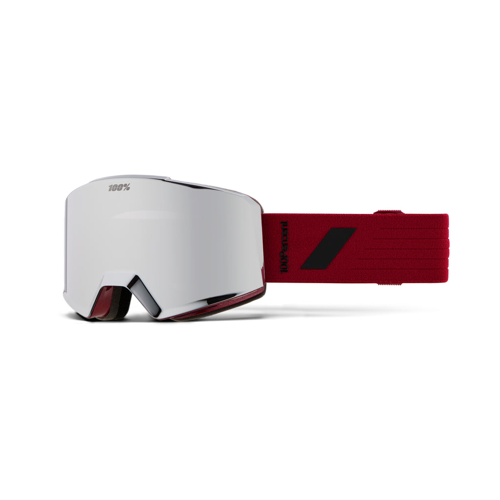 NORG HiPER Goggle Bison - Mirror Silver + Extra Lens 