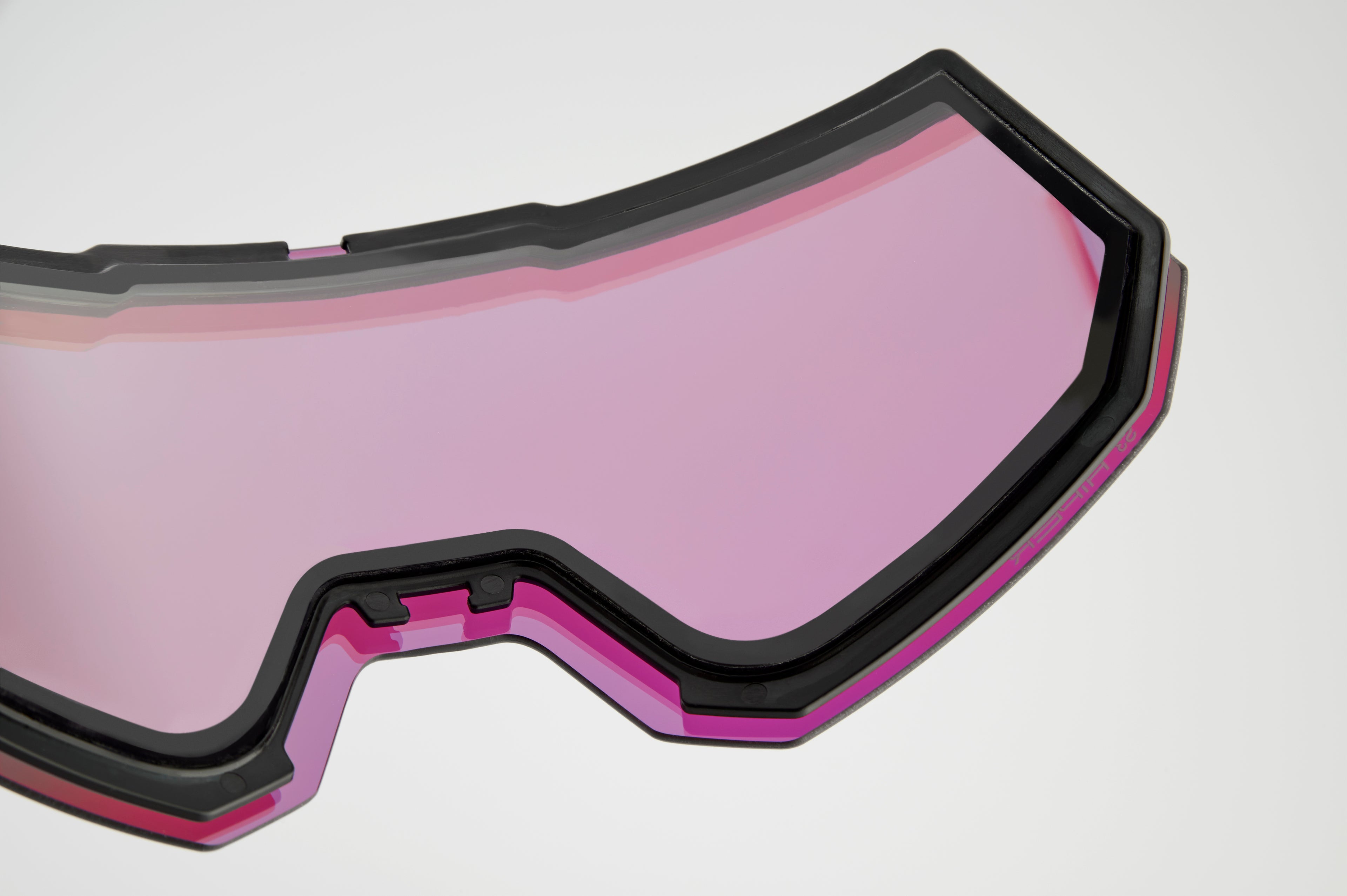 Óculos de proteção SNOWCRAFT S HiPER Preto/Verde - Verde Espelhado + Lente Extra 
