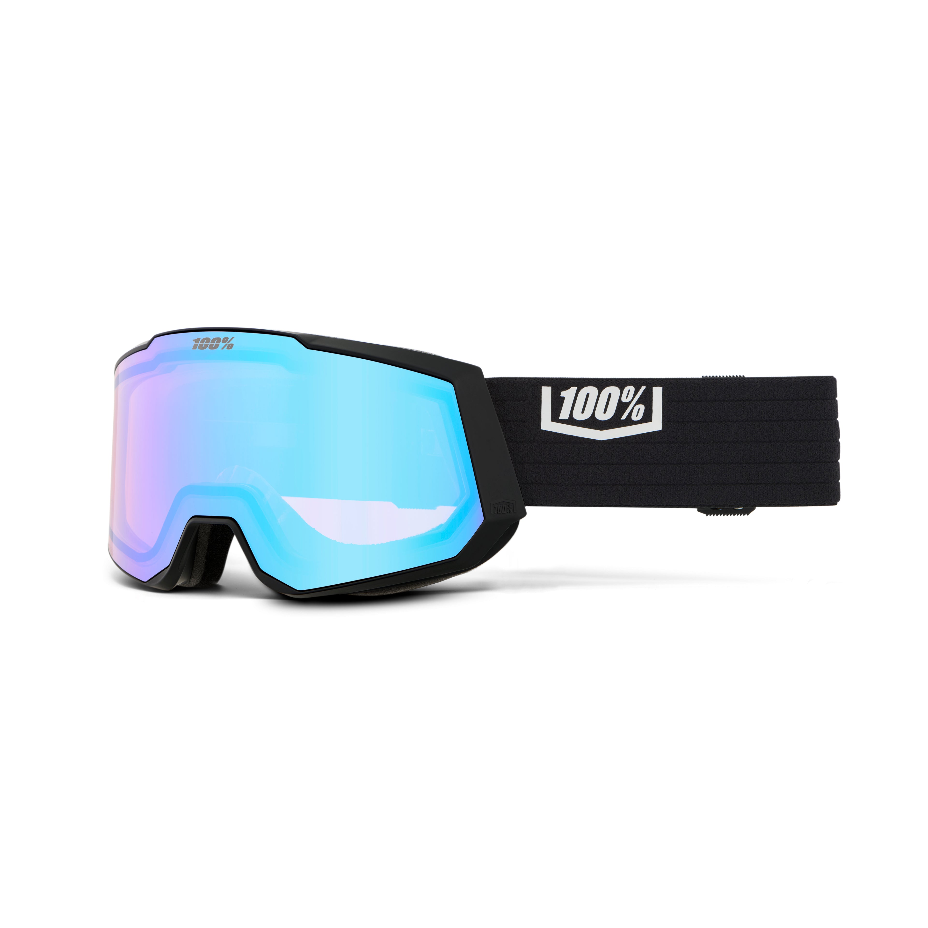SNOWCRAFT XL HiPER Goggle Black/Red - Mirror Red + Extra Lens