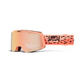 SNOWCRAFT S HiPER Goggle Safari - Mirror Peach + Extra Lens