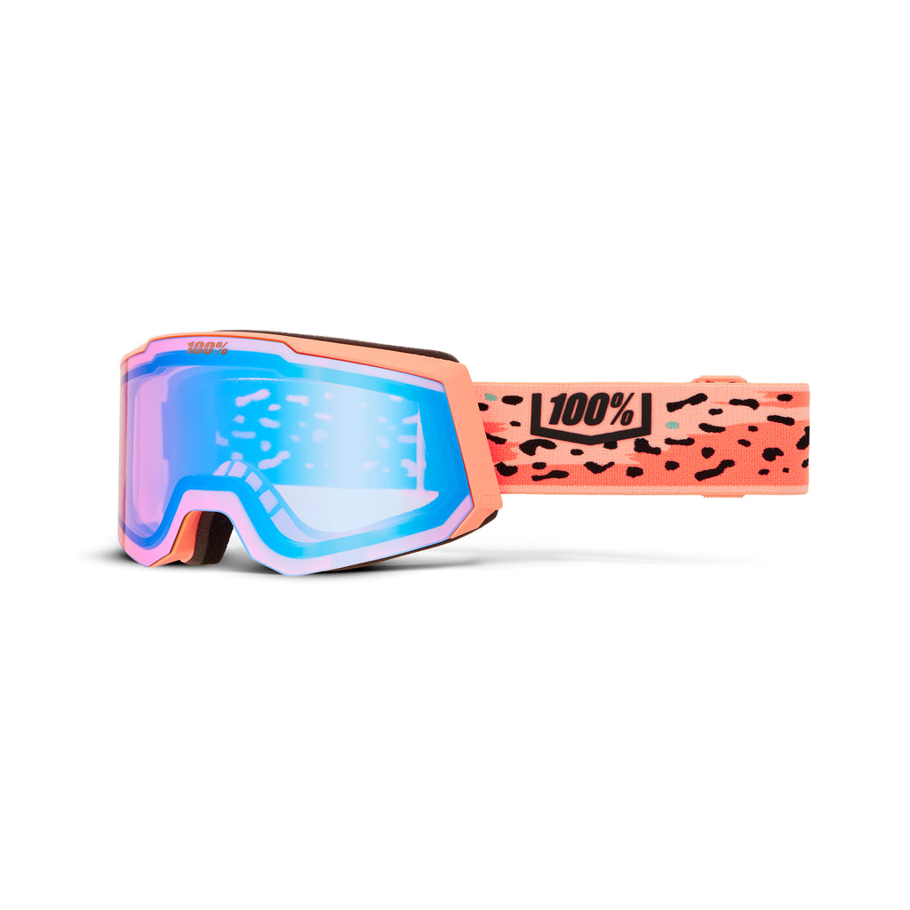 SNOWCRAFT S HiPER Goggle Safari - Mirror Peach + Extra Lens