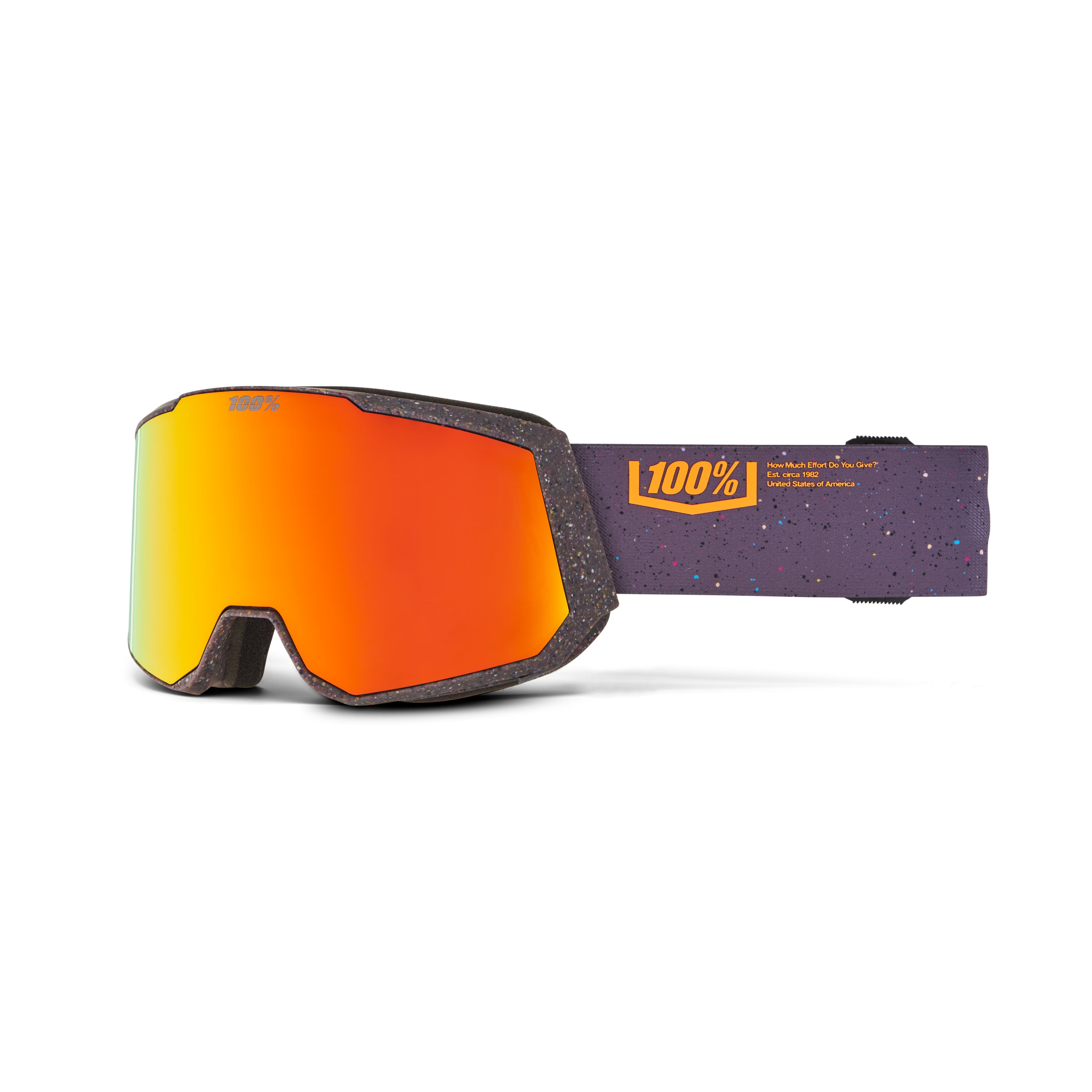 SNOWCRAFT XL HiPER Goggle Academia - Mirror Blue Flash + Extra Lens