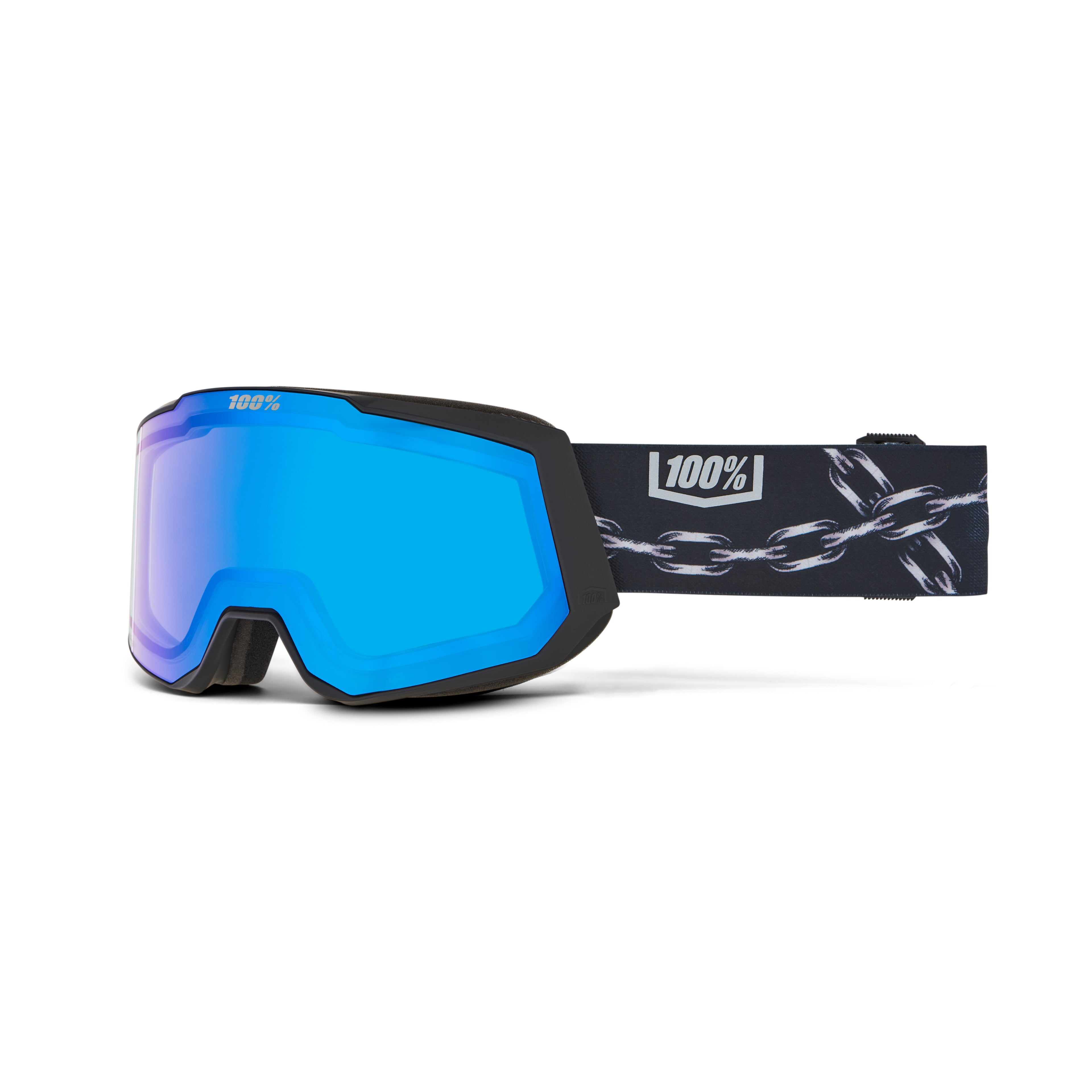 SNOWCRAFT S HiPER Goggle Black/Silver - Mirror Silver + Extra Lens