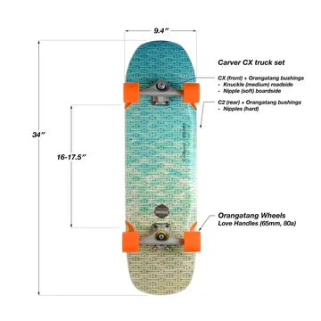 Loaded Longboard Bolsa II | Surfskate Edition
