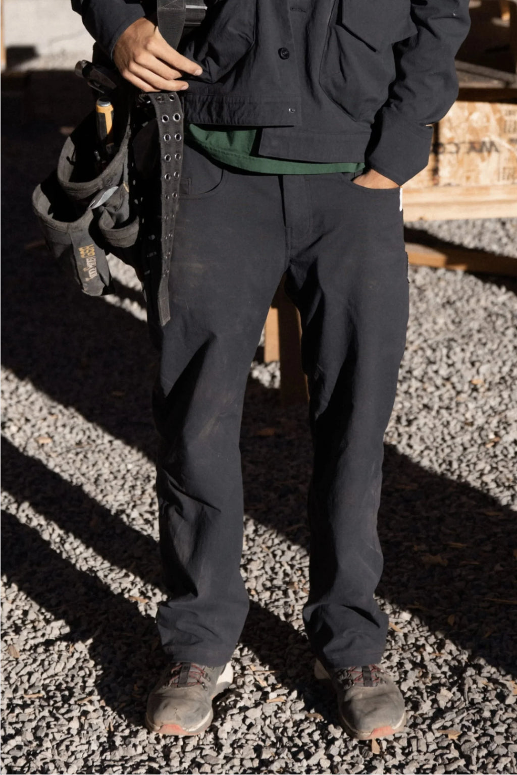 UNWORK PANT - RELAXED FIT - OFF BLACK