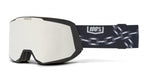 SNOWCRAFT S HiPER Goggle Black/Silver - Mirror Silver + Extra Lens 