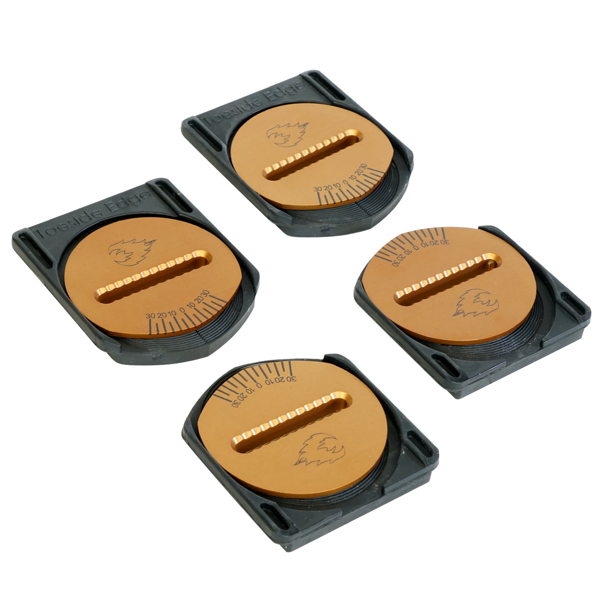 Spark Canted Pucks - Copper