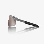 AEROCRAFT - Negro Brillante Cromado - Lente Espejo Plateado HiPER