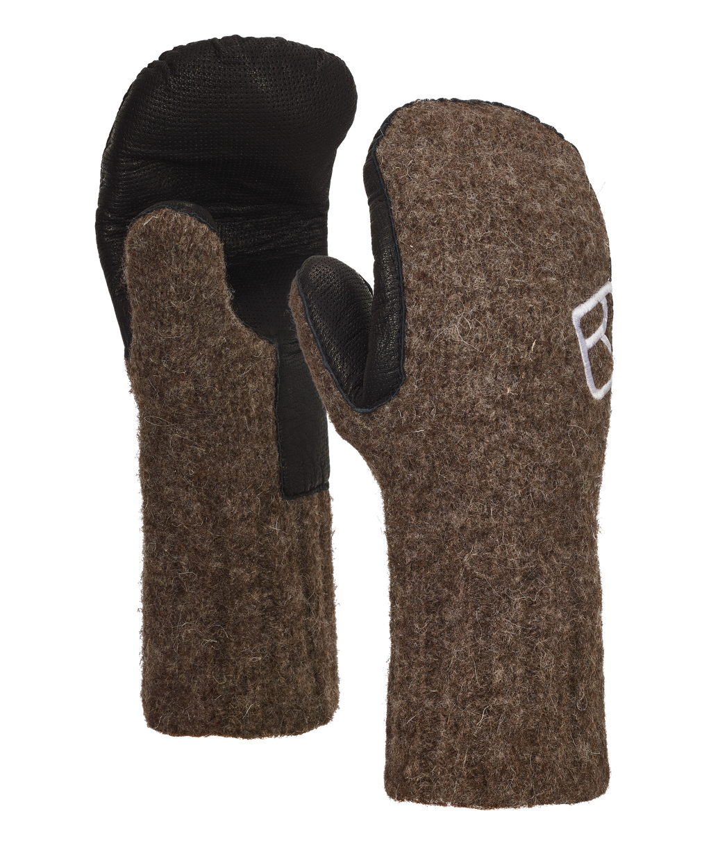 MANOPLA CLASSIC WOOL MITTEN LEATHER