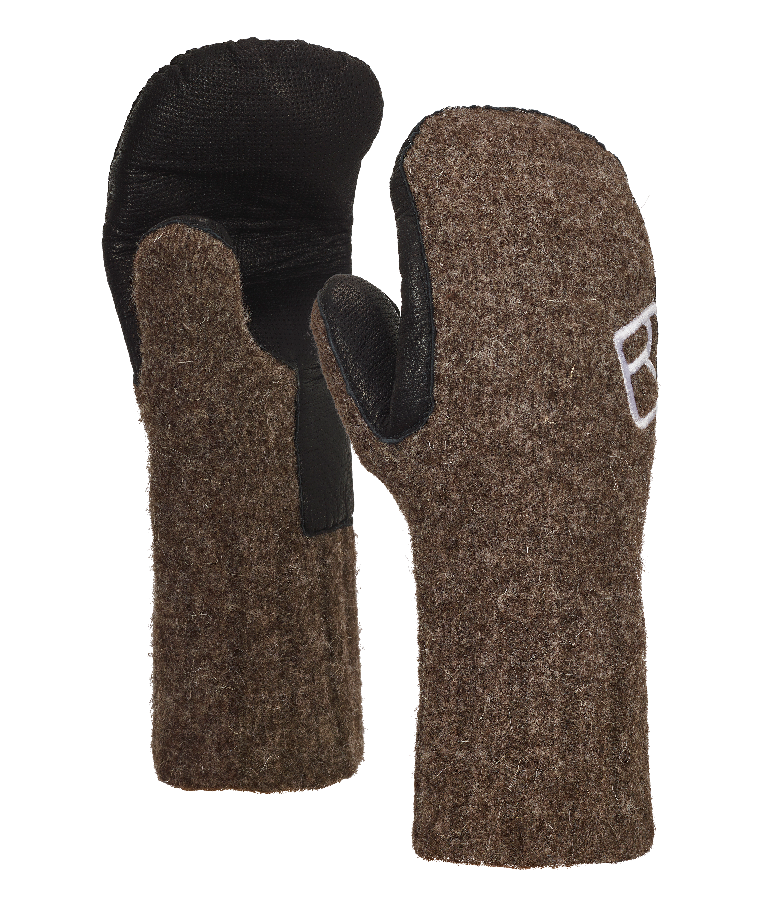 MANOPLA CLASSIC WOOL MITTEN LEATHER