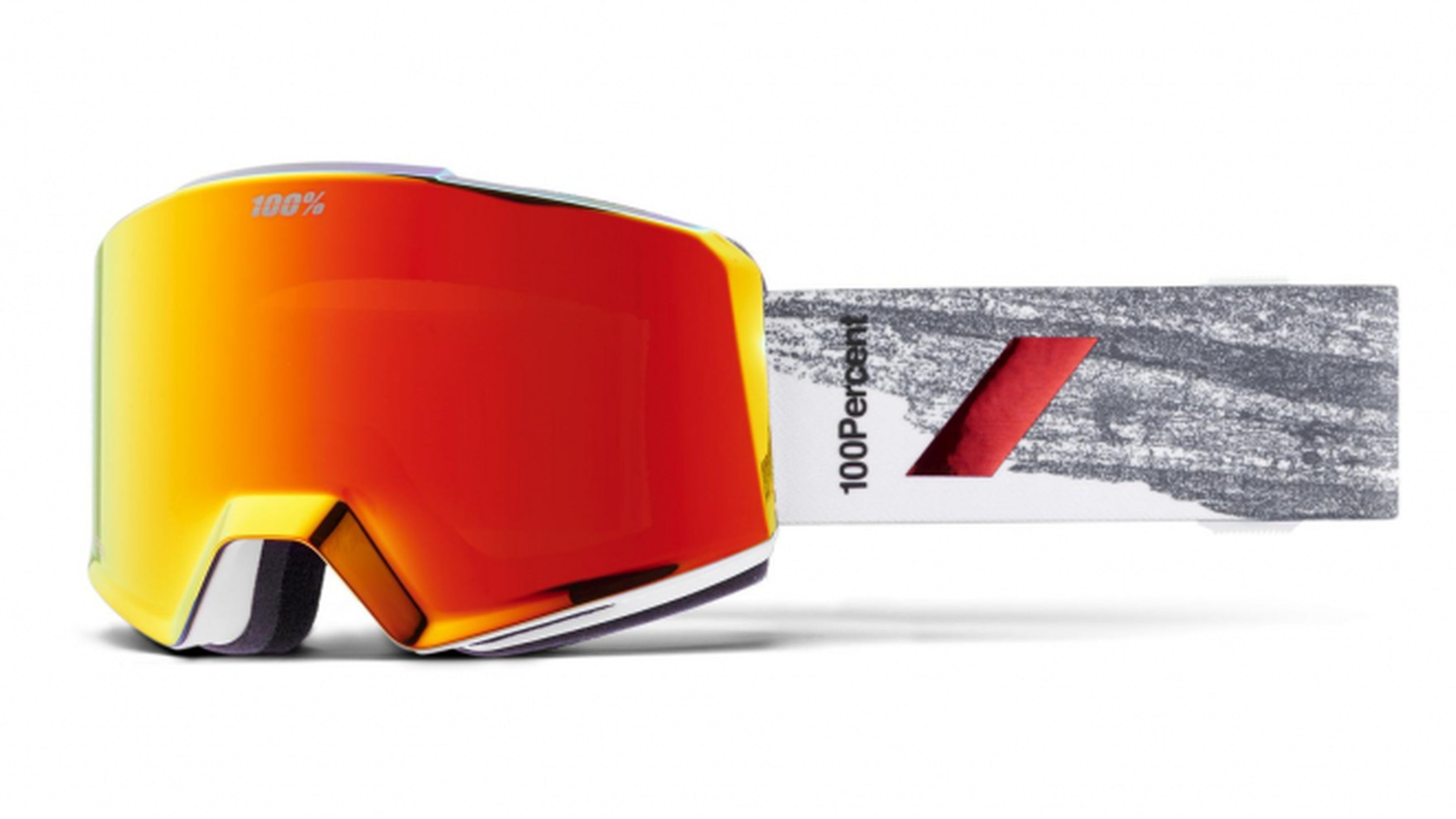 Óculos NORG HipER Badlands - Vermelho Espelhado + Lente Extra 