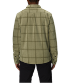 Men's Sierra Fleece Flannel - SAGE BLACK PLAID