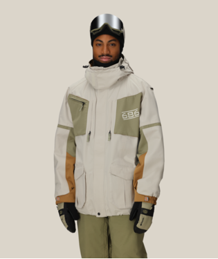 MENS 2001 TRANSFER 2001 JACKET - LIMESTONE COLORBLOCK