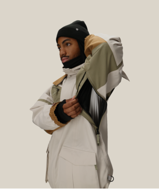 MENS 2001 TRANSFER 2001 JACKET - LIMESTONE COLORBLOCK