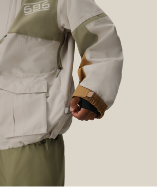 MENS 2001 TRANSFER 2001 JACKET - LIMESTONE COLORBLOCK