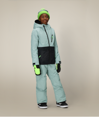 Boys' Hydra Insulated Jacket - DUSTY MARINE COLORBLOCK
