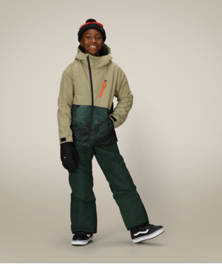 Boys' Hydra Insulated Jacket - SAGE COLORBLOCK