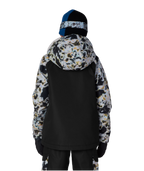 BOYS GEO™ INSULATED JACKET - GREY TUNDRA COLORBLOCK