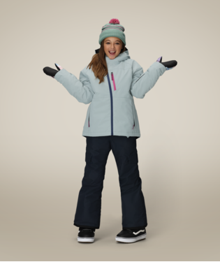 Girls' Hydra Insulated Jacket - DUSTY MARINE