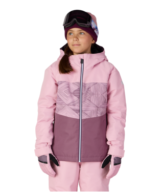 GIRLS ATHENA™ INSULATED JACKET - SMOKEY LILAC COLORBLOCK