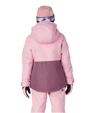 GIRLS ATHENA™ INSULATED JACKET - SMOKEY LILAC COLORBLOCK