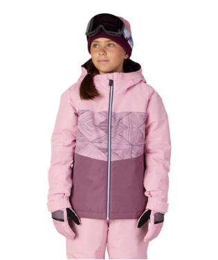 GIRLS ATHENA™ INSULATED JACKET - SMOKEY LILAC COLORBLOCK