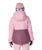 GIRLS ATHENA™ INSULATED JACKET - SMOKEY LILAC COLORBLOCK