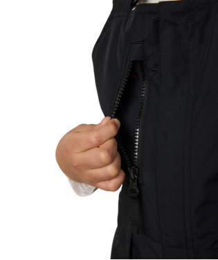 GIRLS SIERRA™ INSULATED BIB - BLACK