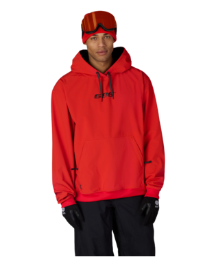 MENS WATERPROOF TEAM HOODY - SOLAR