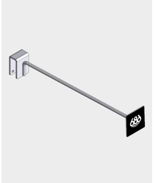 Polar Standard 11" Glove Hook - 10 Pack - ASSORTED