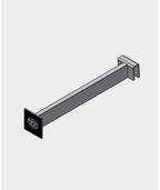 Polar Standard Saddle 12" Straight Arm w Logo - 2 Pack - ASSORTED
