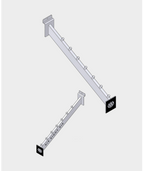 Polar Slatwall Waterfall w Logo - 2 Pack - ASSORTED