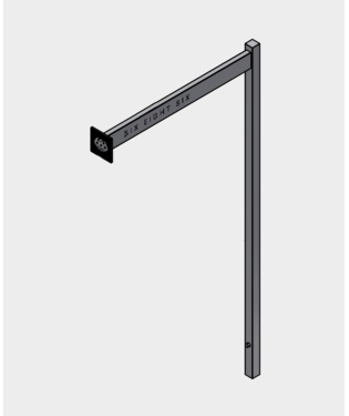 Polar 4-Way 12" Straight Arm w Logo - 4 Pack - ASSORTED