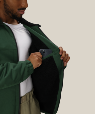 MENS CAIM INSULATED JACKET - MOSS GREEN
