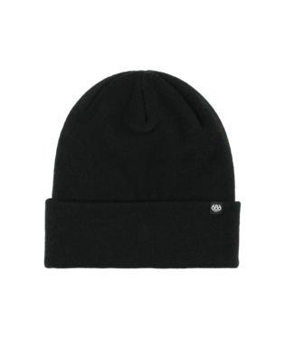 686 STANDARD ROLL UP BEANIE - BLACK
