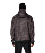 MENS BONDED FLEECE HOODY - CHARCOAL HEMISPHERE