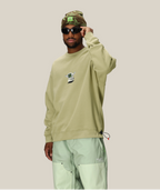 686 HUF PREMIUM HEAVYWEIGHT CREW SWEATSHIRT - HUF ELM