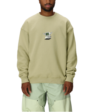686 HUF PREMIUM HEAVYWEIGHT CREW SWEATSHIRT - HUF ELM