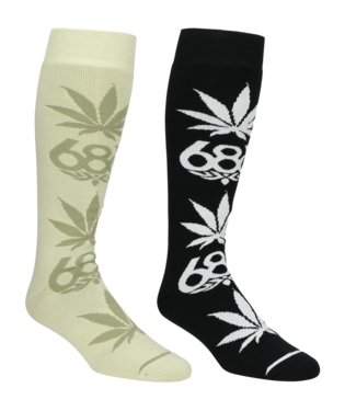 686 HUF SOCKS - 2 PACK - MULTI