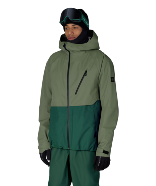 MENS HYDRA™ THERMAGRAPH® JACKET - FATIGUE GREEN COLORBLOCK