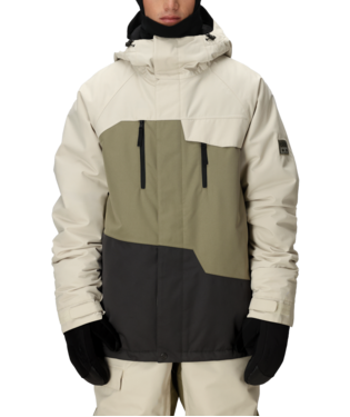 MENS GEO™ INSULATED JACKET - LIMESTONE COLORBLOCK