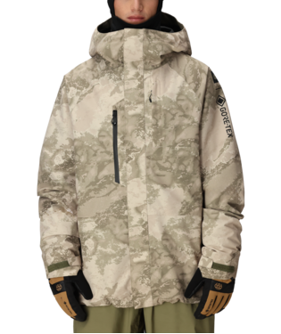 MENS GORE-TEX CORE SHELL JACKET - LIMESTONE HEMISPHERE PRINT