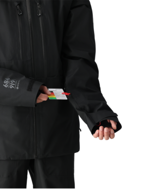 MENS GORE-TEX 3L ATV THERMAGRAPH® JACKET - BLACK
