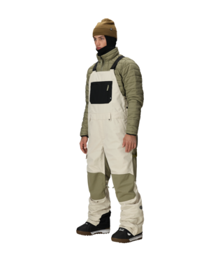 MENS HOT LAP™ INSULATED BIB - LIMESTONE COLORBLOCK