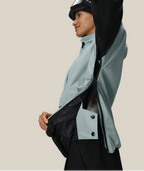 WOMENS OUTLINE™ SHELL ANORAK - DUSTY MARINE GRID
