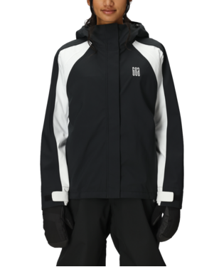 WOMENS HOLOGRAM™ SHELL JACKET - BLACK COLORBLOCK
